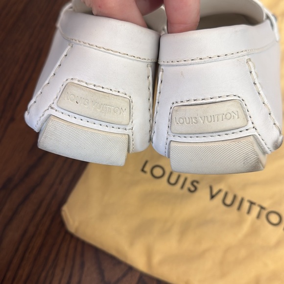Louis Vuitton Monte Carlo moccasin shoes white - Picture 6 of 9